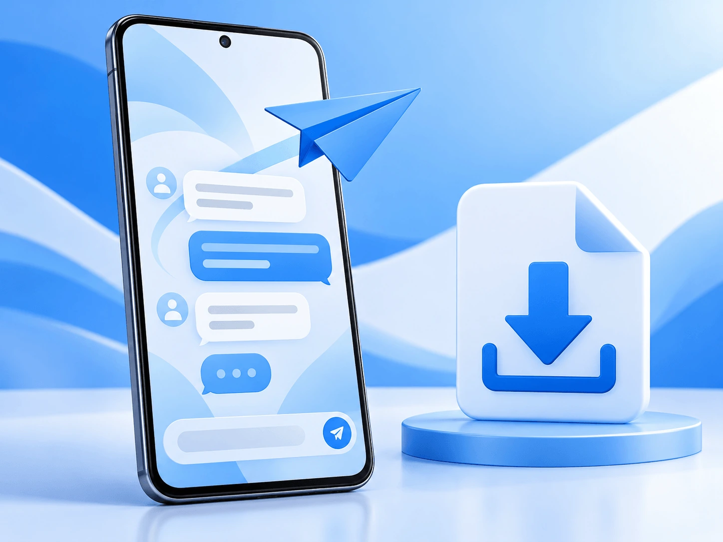 Telegram 安卓 APK 下载说明配图