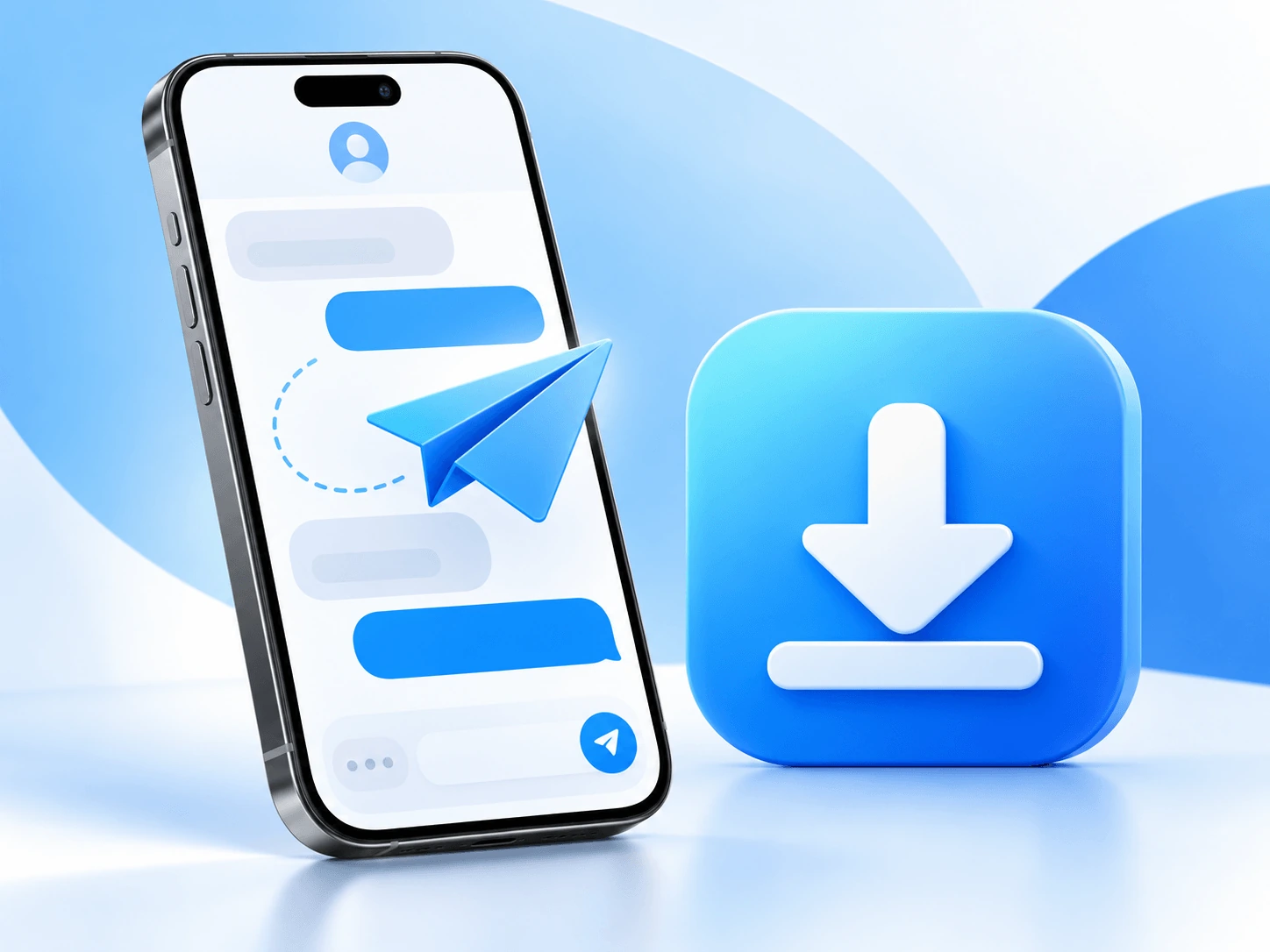 Telegram iPhone iPad 下载说明配图